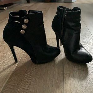 Black booties